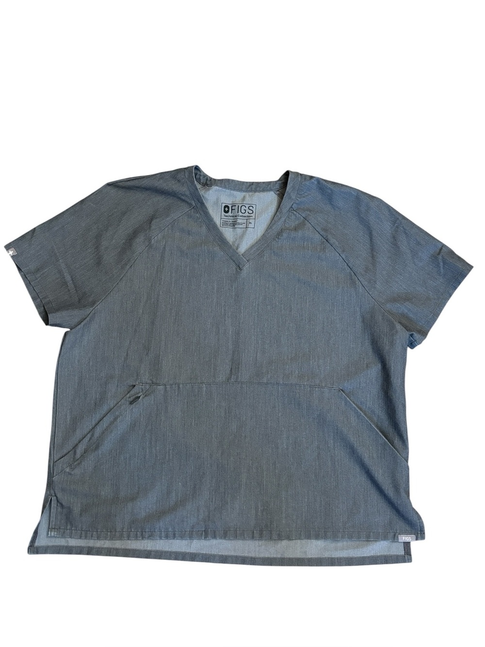 Figs Technical Batara Graphite Limited Edition Scrub Top PO 1505 Size XL